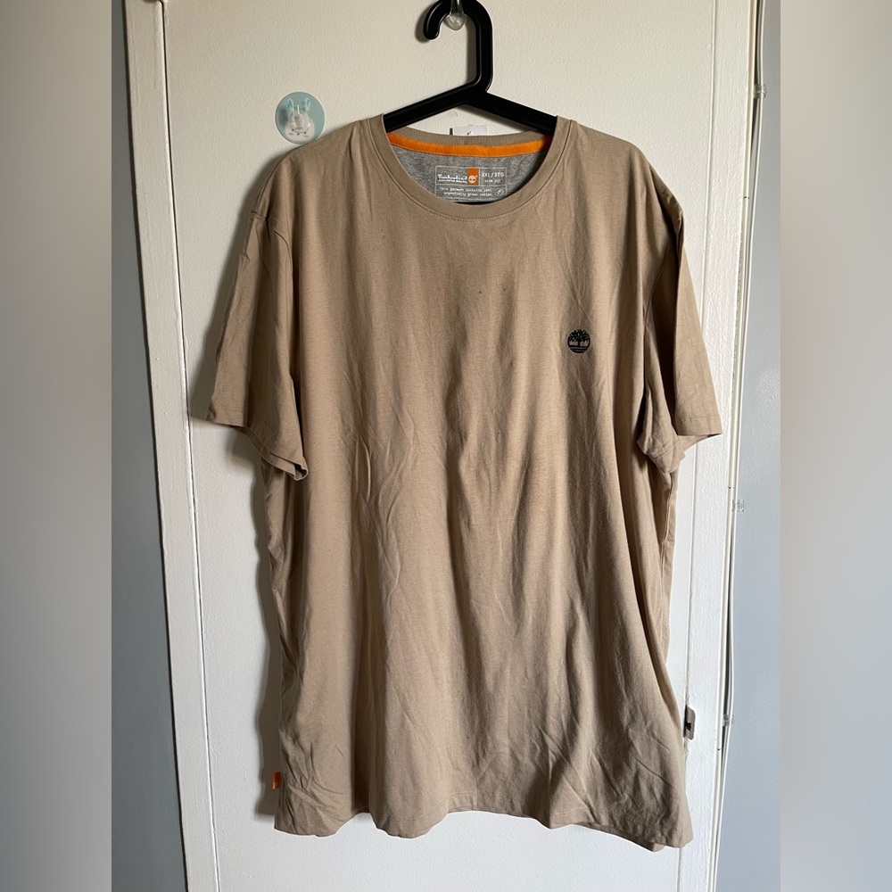 Nwt Timberland Mens Brown Short Sleeve Tee,  Size 3XL Brand New